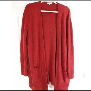 Madewell Long Cardigan with Pockets